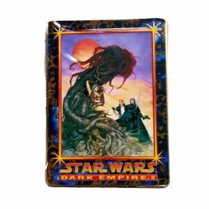 1996 Star Wars Dark Empire II Metallic Impressions Card 3/6 Luke Skywalker NIP